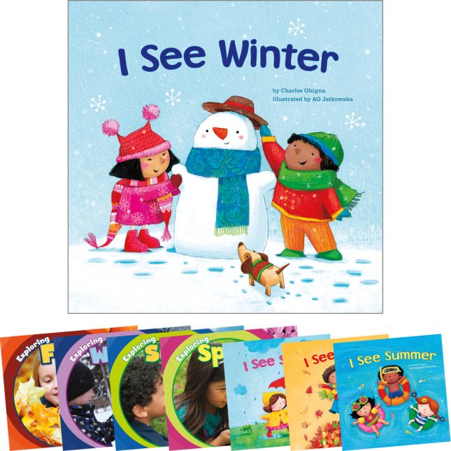 Seasons Fiction/Nonfiction Pairs 8-Book Set