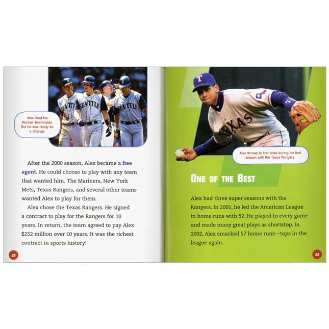 Amazing Athletes - Baseball - 12-Book Set