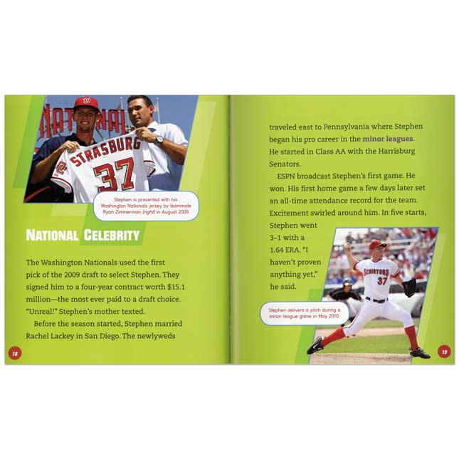 Amazing Athletes - Baseball - 12-Book Set