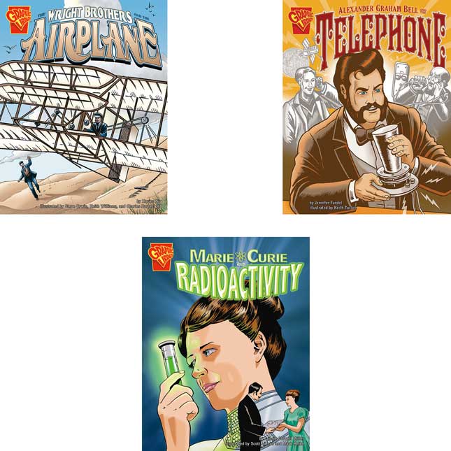 Graphic Library: Inventions And Discovery- 10-Book Set