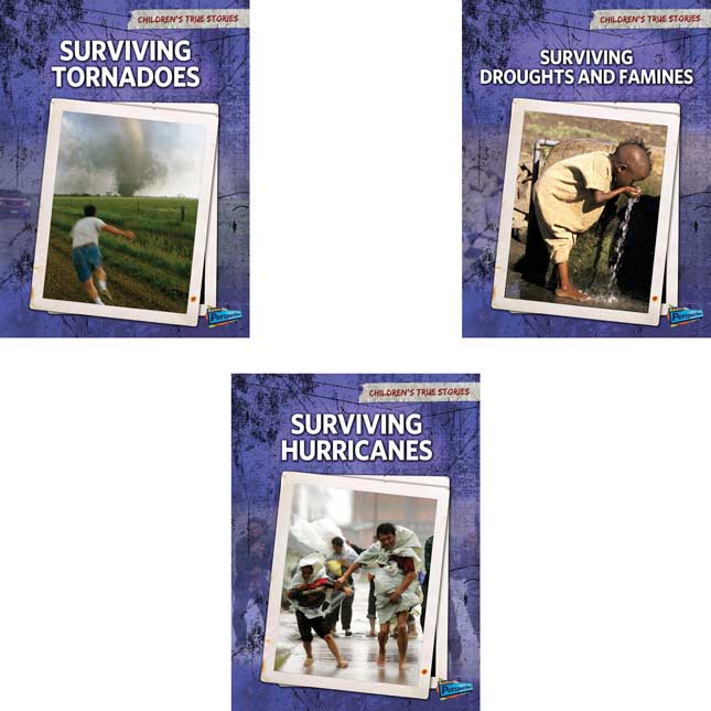 Children's True Stories: Natural Disasters 6-Book Set