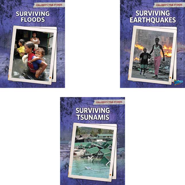 Children's True Stories: Natural Disasters 6-Book Set