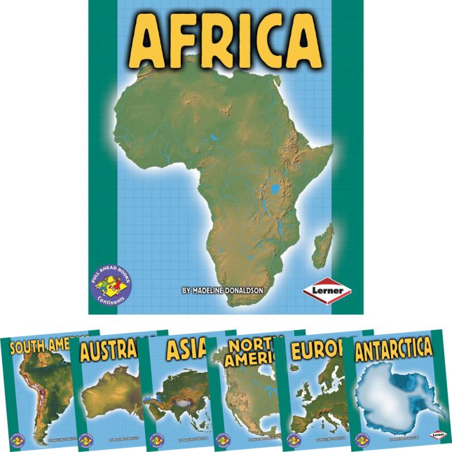 Explore the World: Continents - 7-Book Set for an Educational Journey