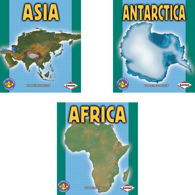 Explore the World: Continents - 7-Book Set for an Educational Journey