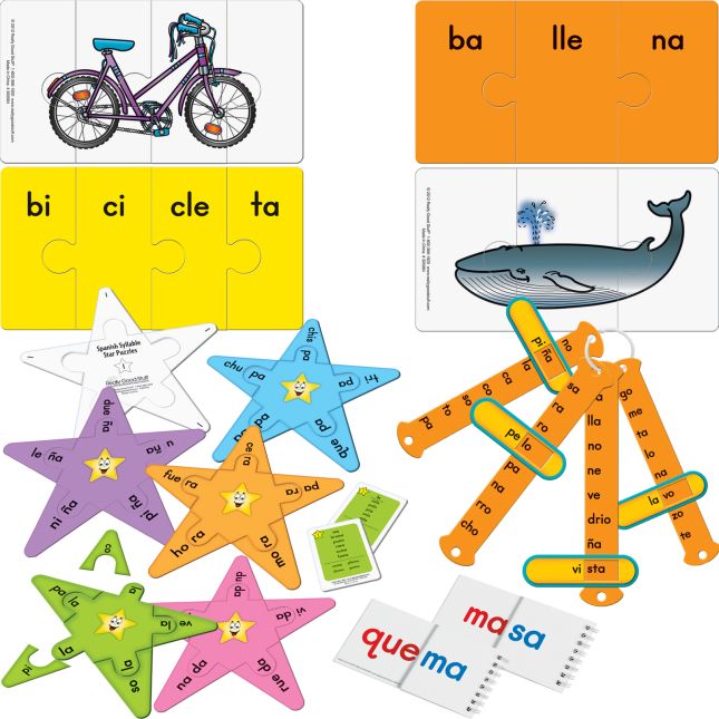 Spanish Syllable Kit - multi-item kit