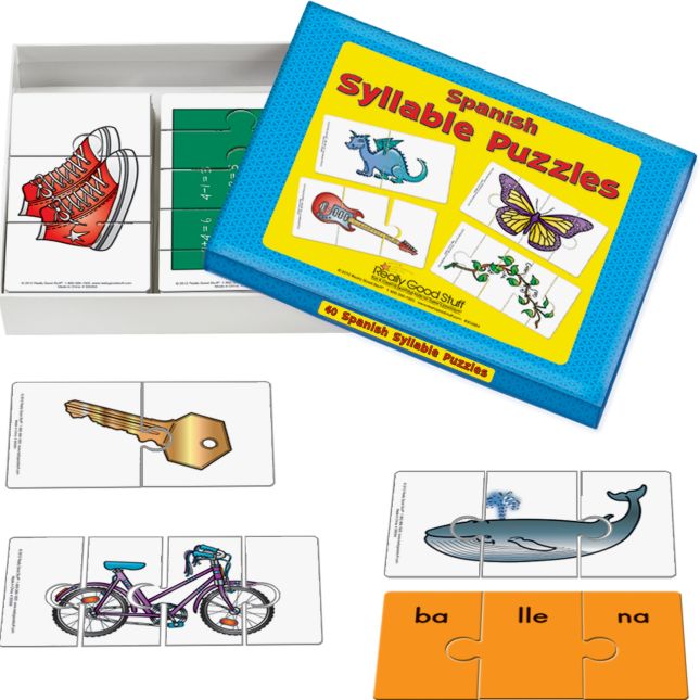 Spanish Syllable Kit - multi-item kit