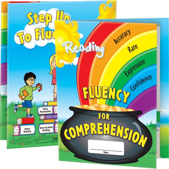 Fluency For Comprehension Folders - 12 folders