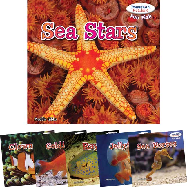 PowerKiDS Readers - Fun Fish - 6-Book Set