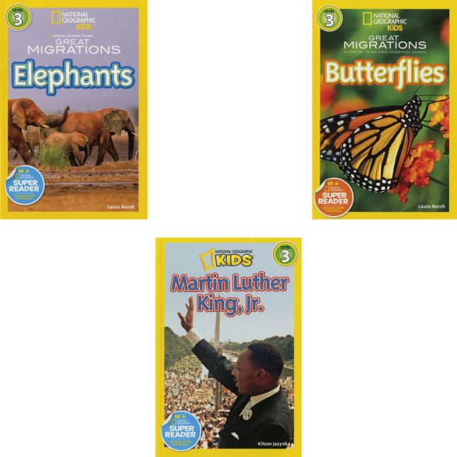 National Geographic Kids Geography Book Set - Level 3