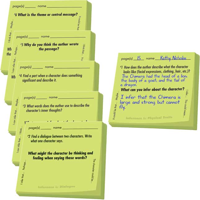 Common Core Study Stickies™: Literature Inferences - 600 stickies