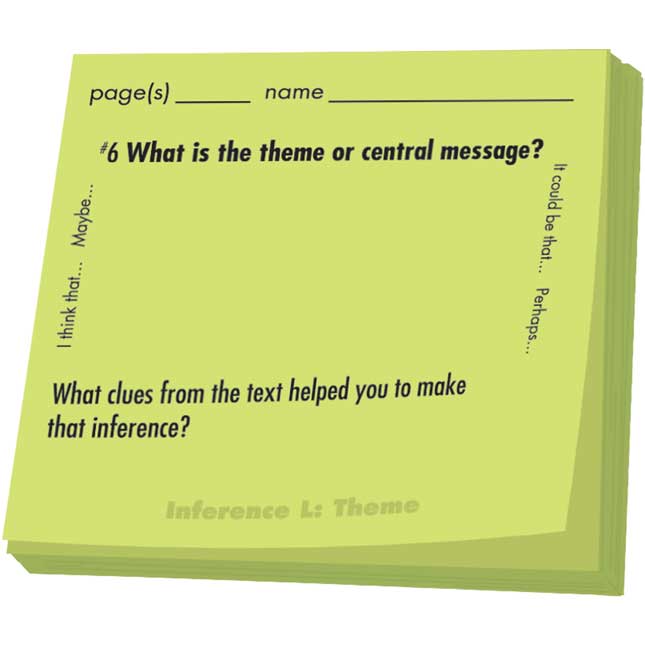 Common Core Study Stickies™: Literature Inferences - 600 stickies