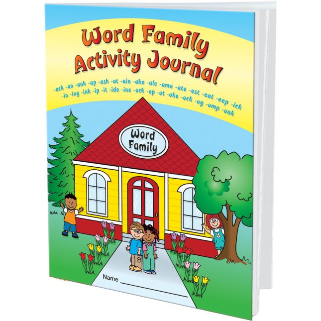 Word Families Activity Journals - 12 journals