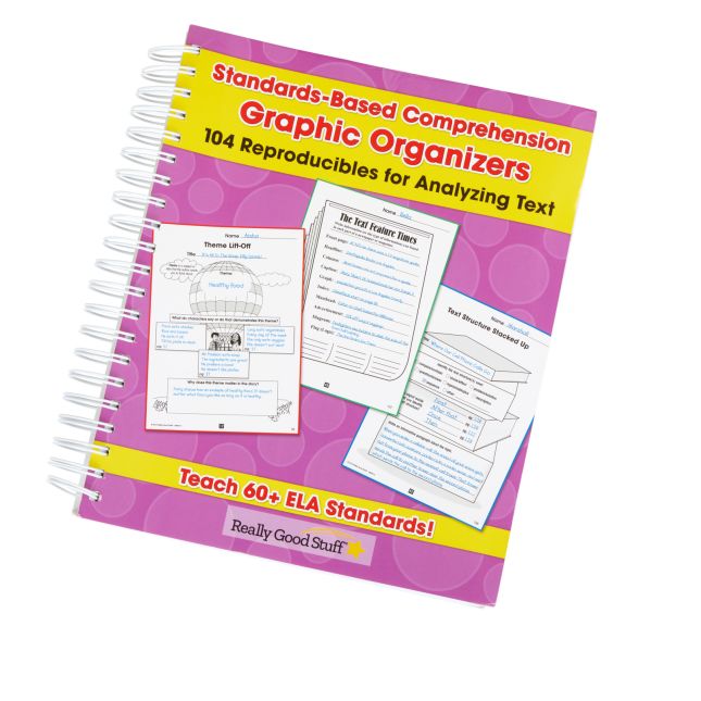 Really Good Stuff® Standards-Based Comprehension Graphic Organizers Book