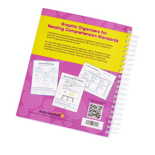 Really Good Stuff® Standards-Based Comprehension Graphic Organizers Book