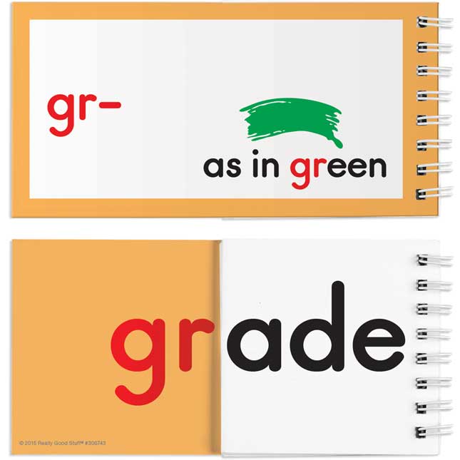 EZread™ Blends And Digraphs Flip Books