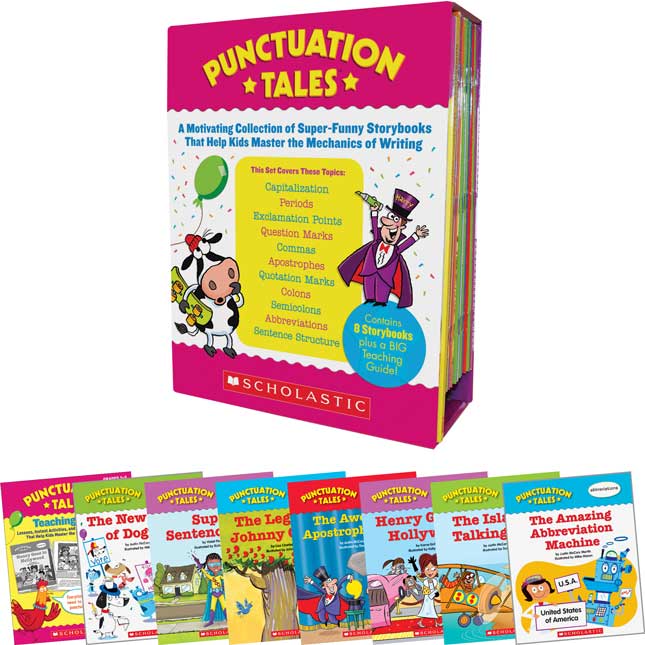 Punctuation Tales - 8 books