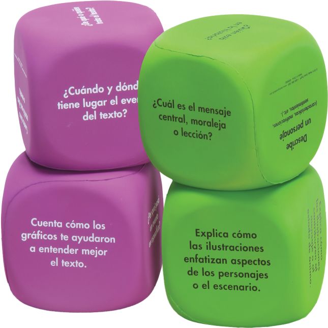 Really Good Stuff® Cubos de comprensión (Common Core