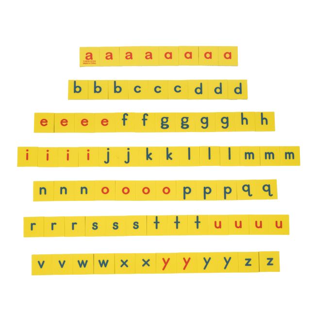EZread Soft Touch™ Magnetic Foam Letter Tiles - 80 lowercase letter tiles