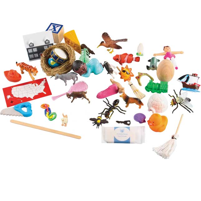 3-D Sound Box Objects And Mats Set