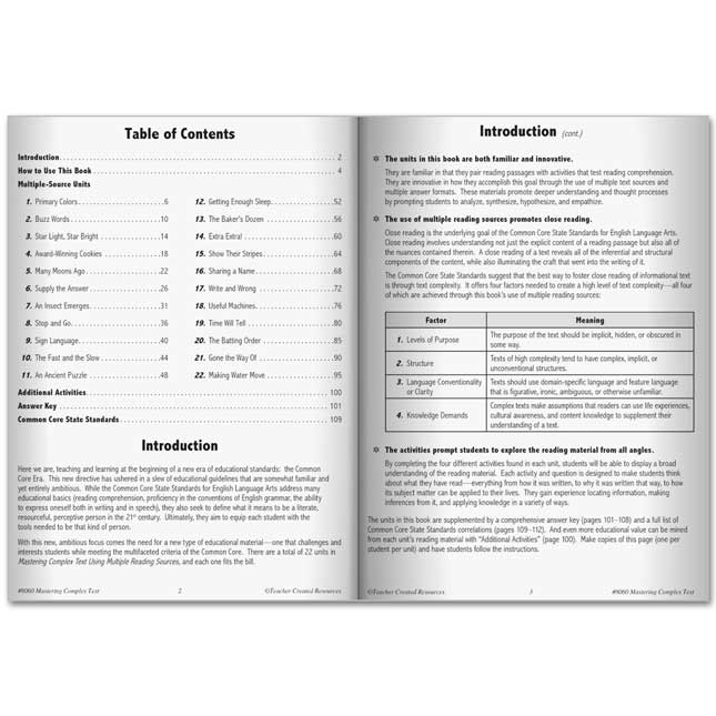 Mastering Complex Text Using Multiple Reading Sources - Grade 2