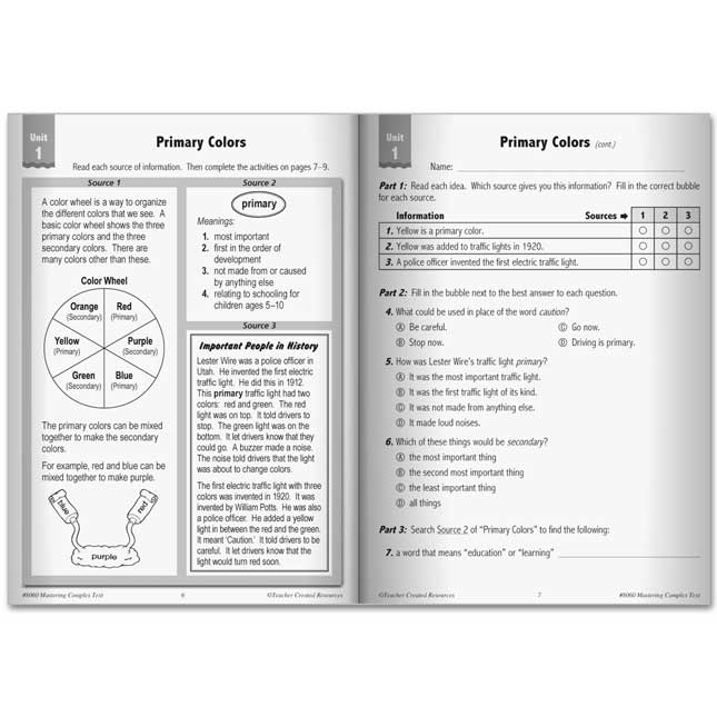 Mastering Complex Text Using Multiple Reading Sources - Grade 2