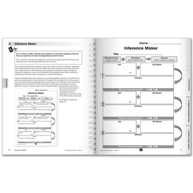 Standards-Based Comprehension Graphic Organizers Book, And Dry Erase Mats And CD