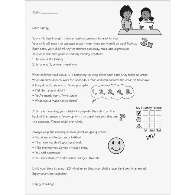 Fluency For Comprehension: Assorted, Holiday and Science Passages With Folders - Grade 1