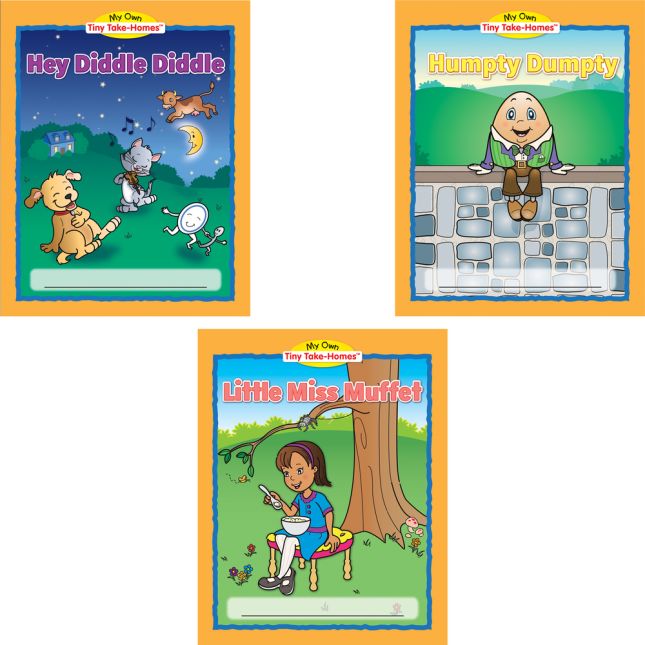 My Own Tiny Take-Homes™: Nursery Rhymes - 36 books