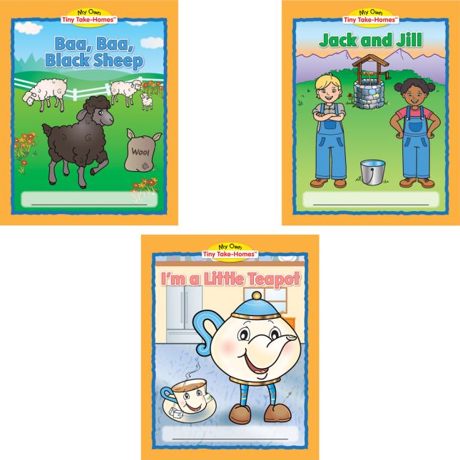 My Own Tiny Take-Homes™: Nursery Rhymes - 36 books