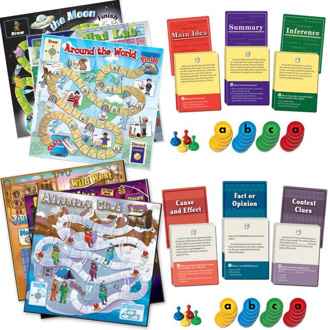 Comprehension Game Trio Set Of 2 : Grades