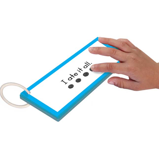 EZRead Dolch Primer Tap and Track™ Sight Word Sentences - 104 cards