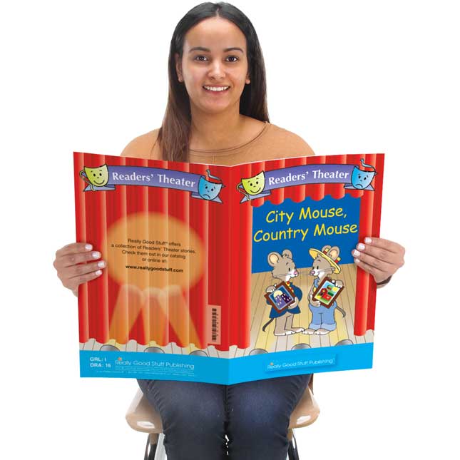 Really Good Readers' Theater - City Mouse, Country Mouse Student And Big Book Set