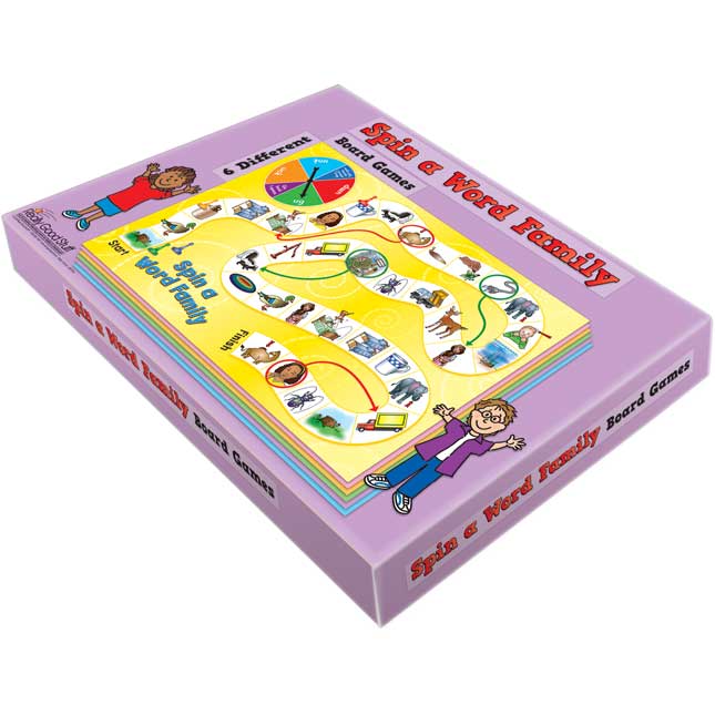 Spin A Word Family Board Games