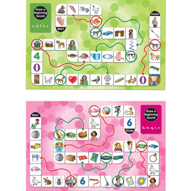 Draw A Beginning Sound Board Games