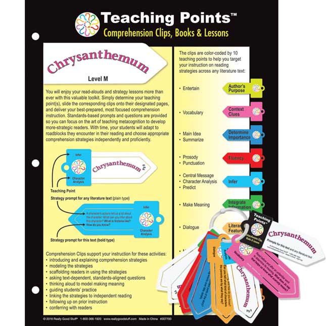 Teaching Points™: Clips and Trifold Lesson Plan - Chrysanthemum