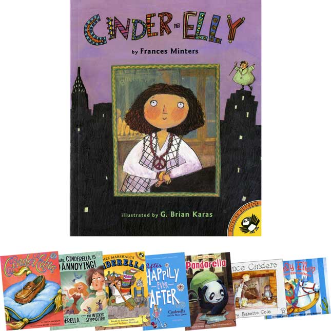 Fairy Tales In Multiple Formats: Cinderella - 8 Books