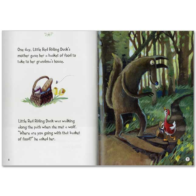 Fairy Tales In Multiple Formats: Little Red Riding Hood - 8 Books