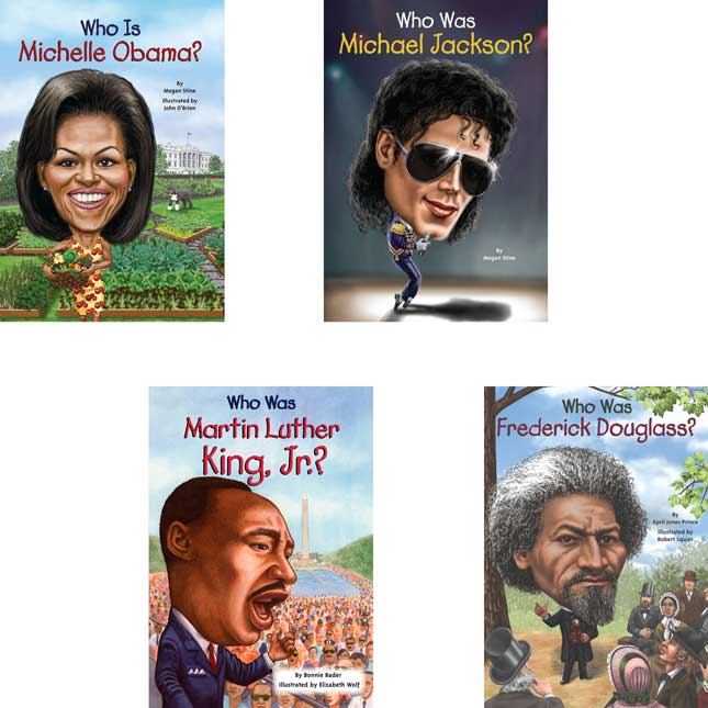 Who Was/Is...? Famous African Americans, 14-Book Set