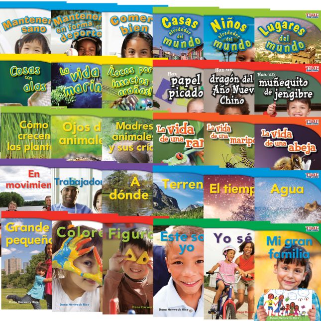 TIME FOR KIDS® Informational Text Grade 1 Readers Spanish 30-Book Set