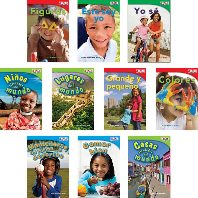 TIME FOR KIDS® Informational Text Grade 1 Readers Spanish 30-Book Set