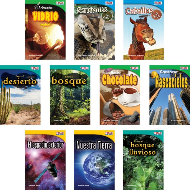 TIME FOR KIDS® Informational Text Grade 2 Spanish 30-Book Set