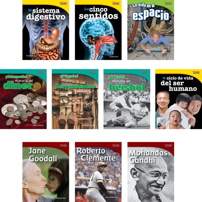 TIME FOR KIDS® Informational Text Grade 3 Spanish 30-Book Set