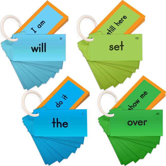 EZread™ Sight Word Mini Flash Cards: Fry Set