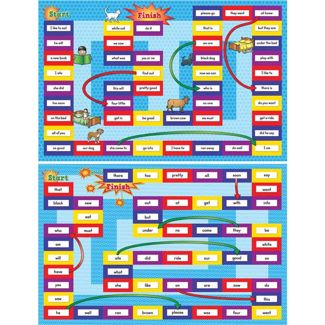 Express Yourself! Sight Word Fluency Game Boards: Pre-Primer And Primer