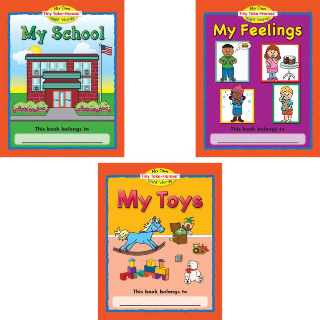 My Own Tiny Take-Homes™ Sight Words Level PreA - 36 books