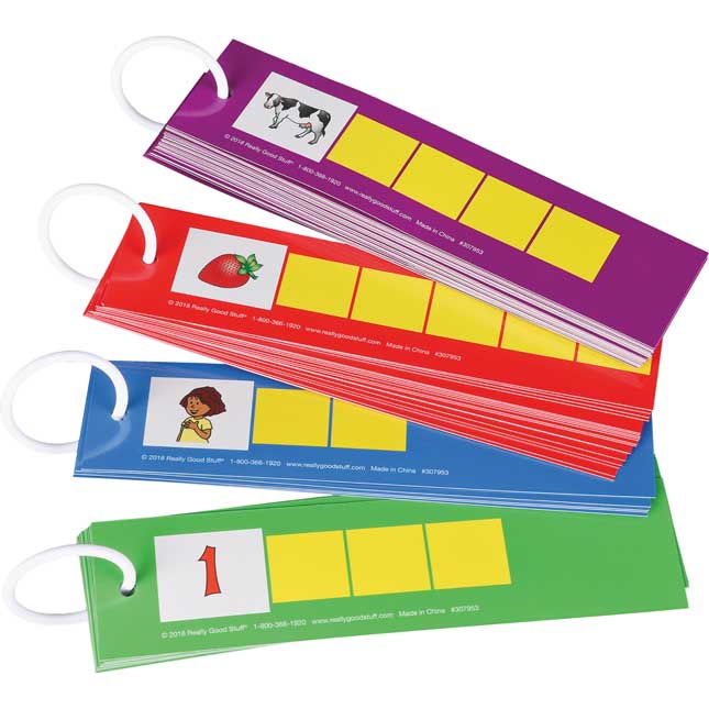 EZread™ Spanish Tap-A-Sound-Box Cards - 75 cards