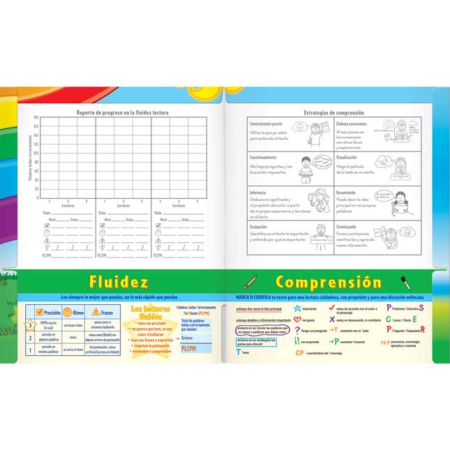 Fluidez y comprensión lectora - Grado 1 (Fluency For Comprehension Passages - Grade 1)