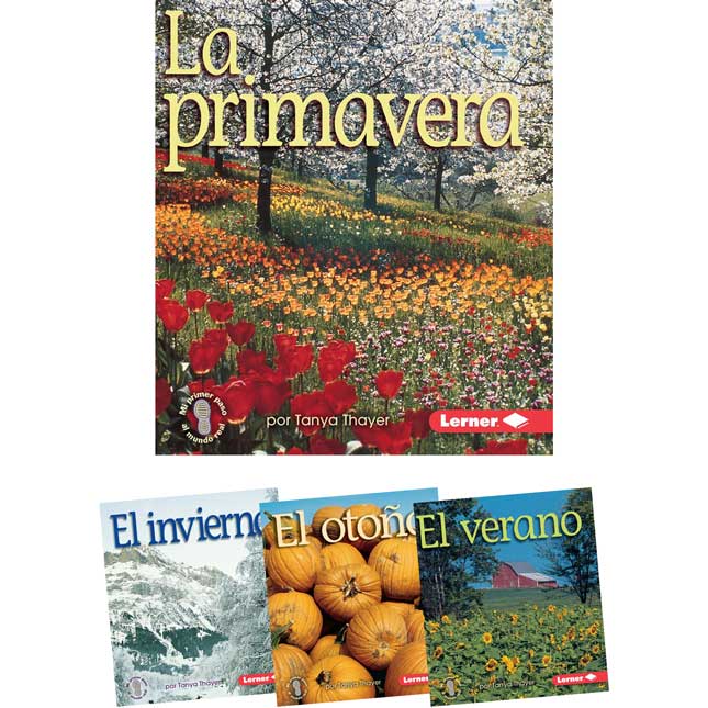 Mi Primer Paso Al Mundo Real: Las estaciones Del Ano (First Step Nonfiction: Seasons) 4-Book Set