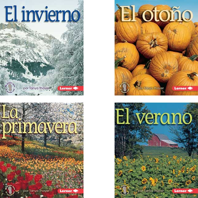 Mi Primer Paso Al Mundo Real: Las estaciones Del Ano (First Step Nonfiction: Seasons) 4-Book Set