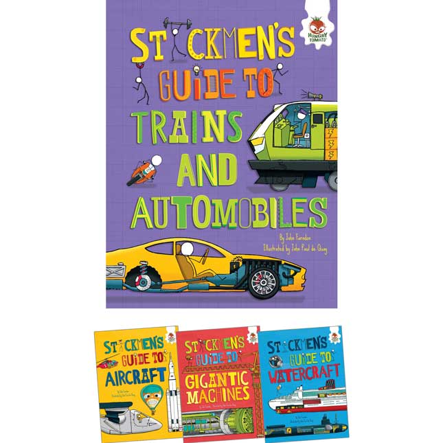 Stickmen's Guides To How Everything Works 4-Book Set